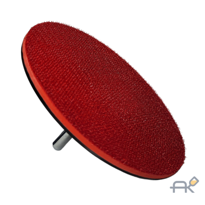 Насадка дисковая с липучкой .ЖЕСТКАЯ ф125(РОШМА)